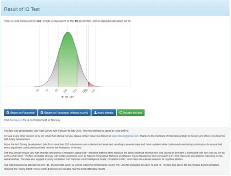 iq test no email required.